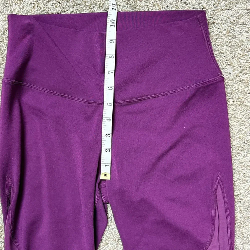 Alo Yoga Purple Capri Leggings